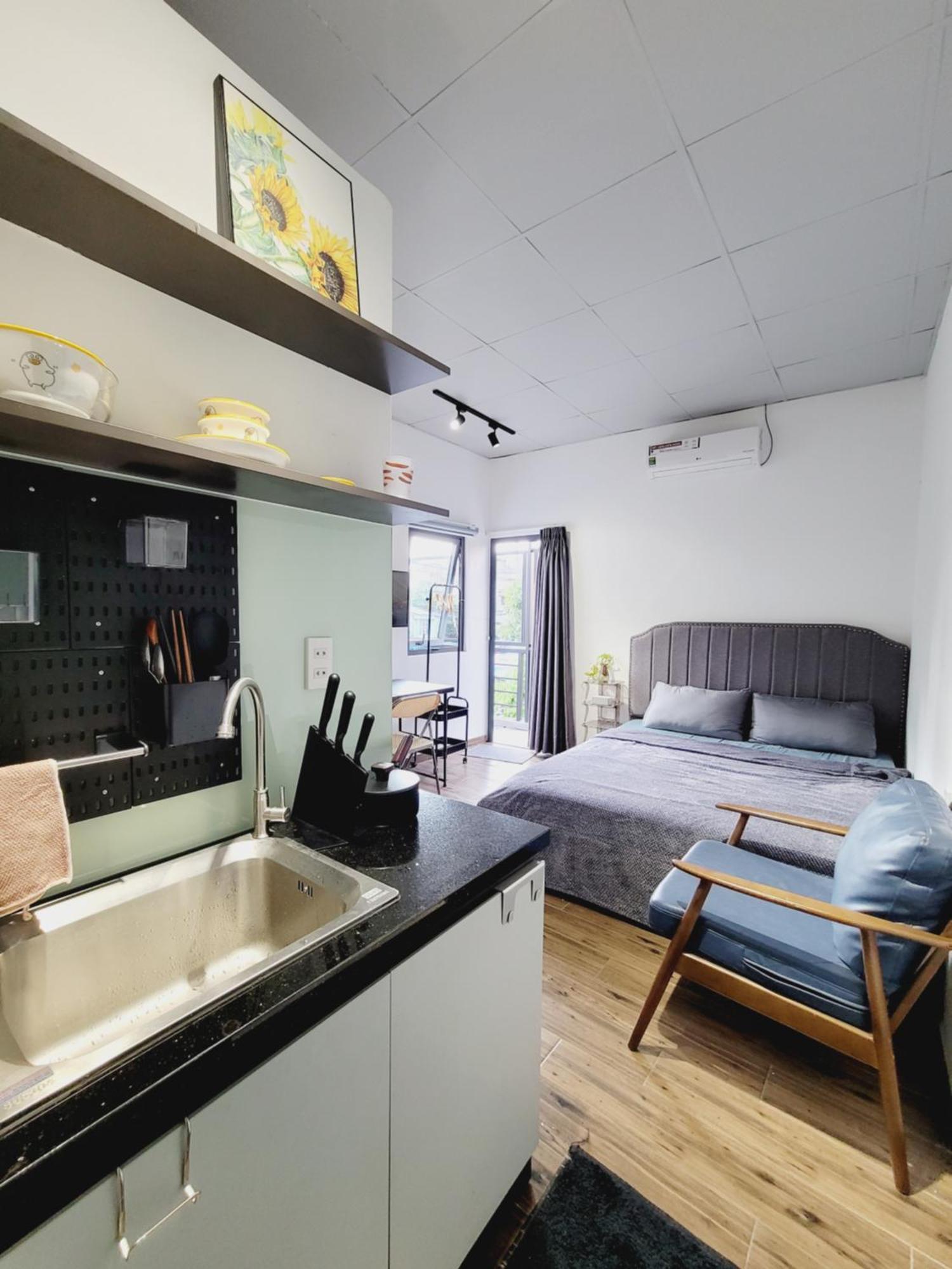 הו צ'י מין סיטי Agk House - Homestay - 406 Xo Viet Nghe Tinh, P25, Binh Thanh, Gan Nga 4 Hang Xanh מראה חיצוני תמונה